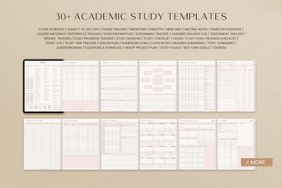 ✅ About Student Digital Academic Planner – iPad Graphic✅ product image (2)