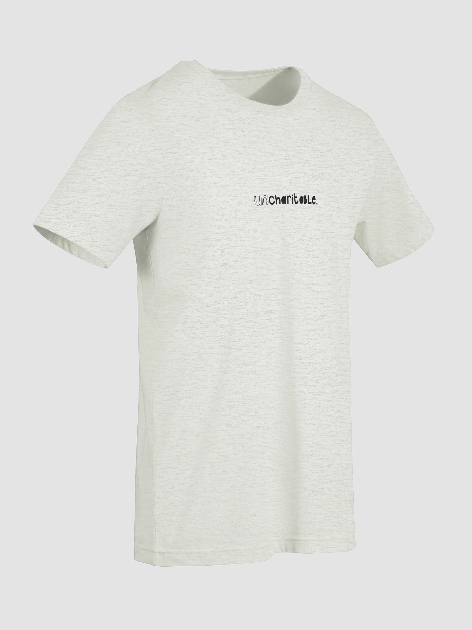 Uncharitable Subtle T-Shirt (light colours) product image (34)