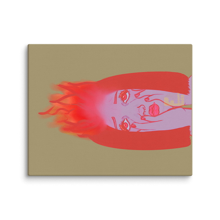 "Up in Flames" Canvas Print product image (1)