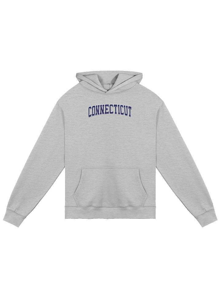Connecticut Vintage Stylish Embroidery Unisex Premium Oversized Hoodie product image (2)