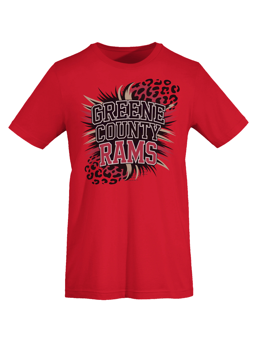 Greene County Rams Stylized T-Shirt product image (7)