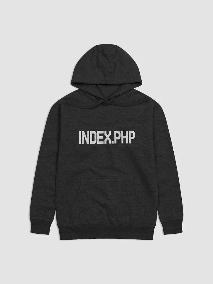 index.php hoodie - 65% soft cotton product image (2)