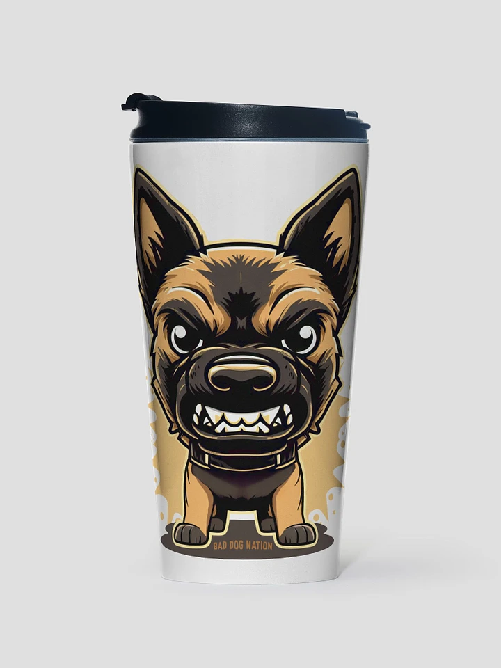 Malinois Angry Pup - 20oz Stainless Steel Travel Mug product image (1)