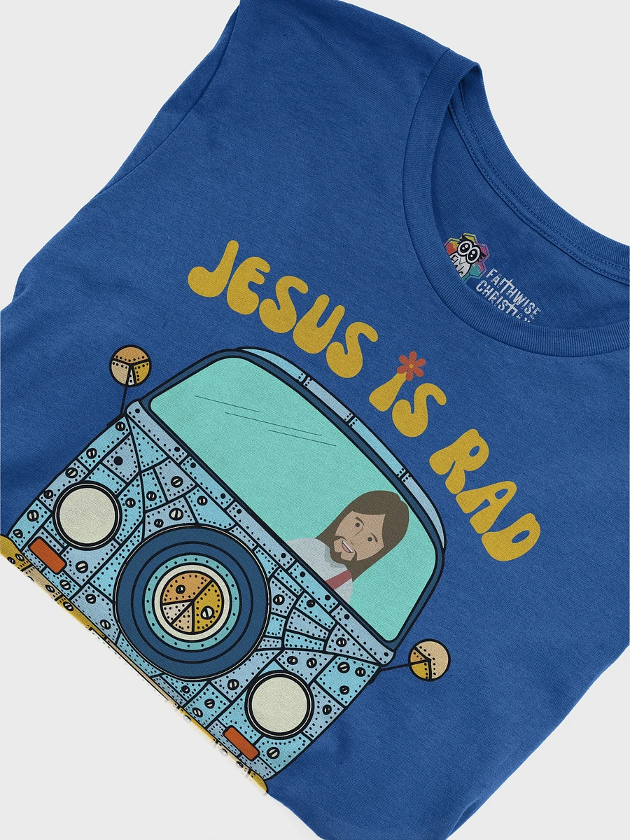 Jesus Is Rad Retro Funny Christian T-Shirt product image (22)