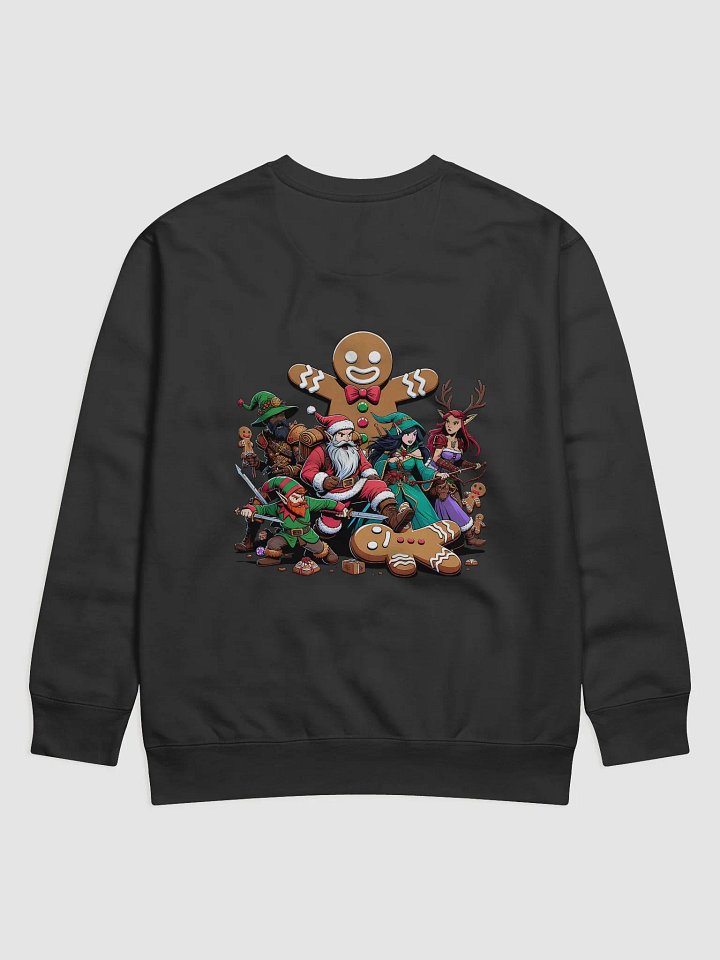 Long Sleeve Shirt Featuring Christmas RPG Adventure – Epic Gingerbread Fight product image (34)