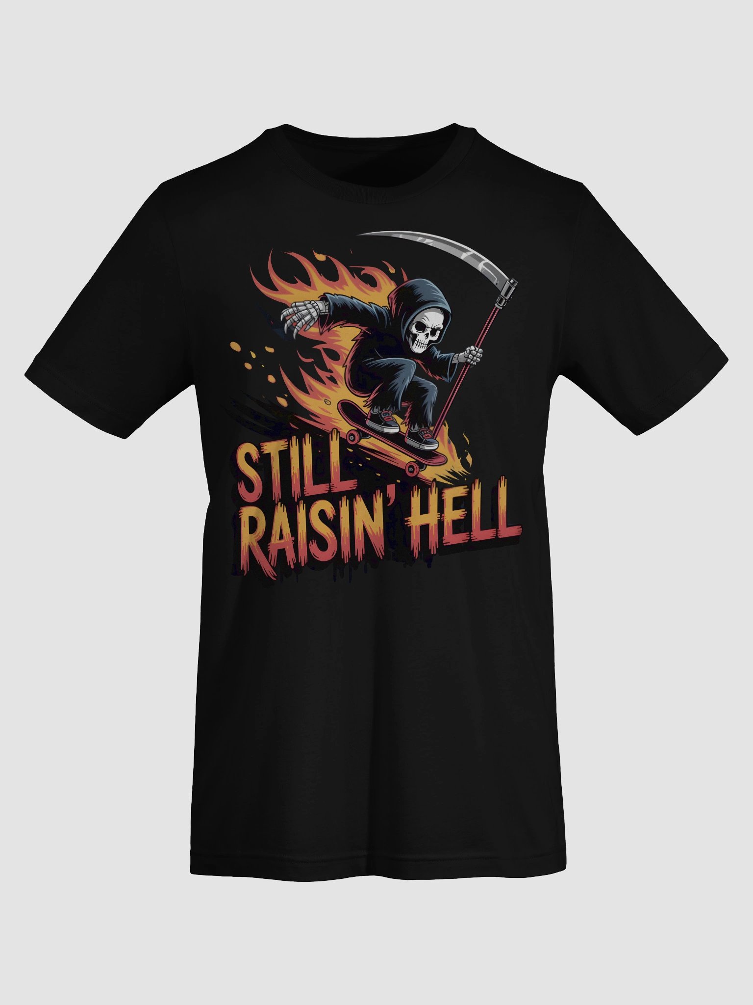 Rebel Reaper Skateboarding T-Shirt product image (7)