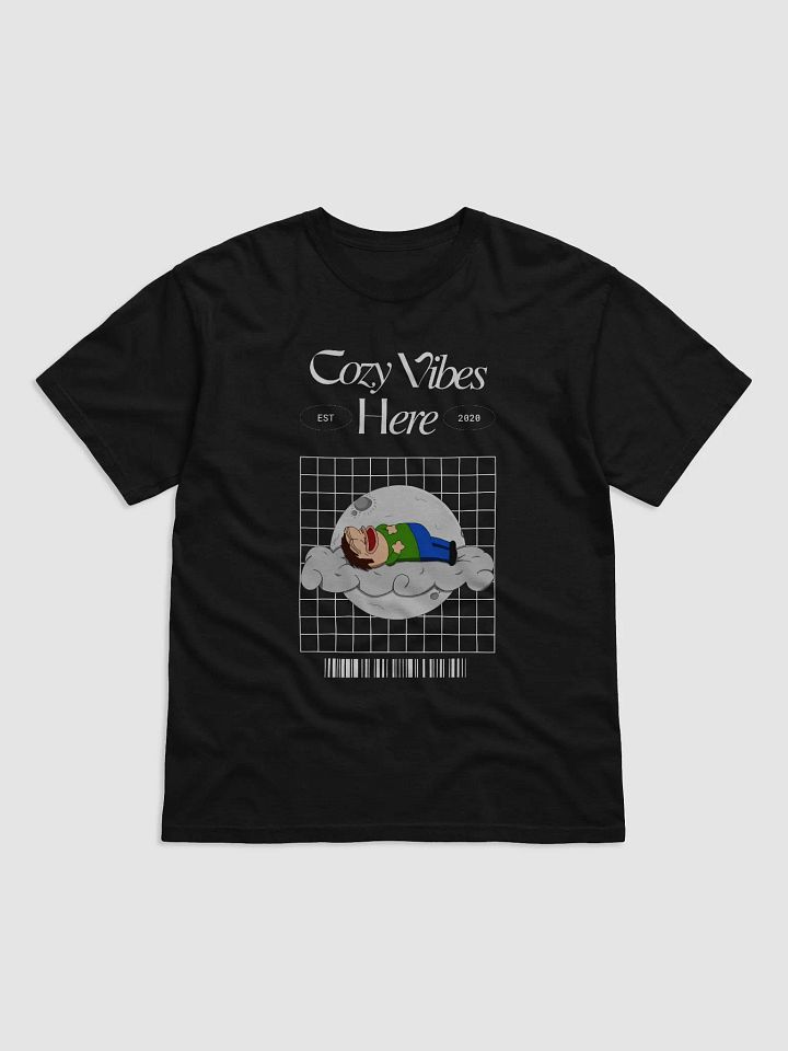 Cozy Vibes Here Shirt (Black Edition) product image (1)