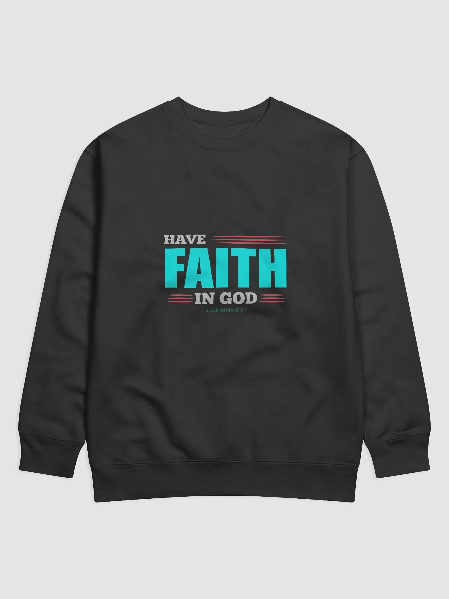Have Faith in God Premium Sweatshirt product image (2)