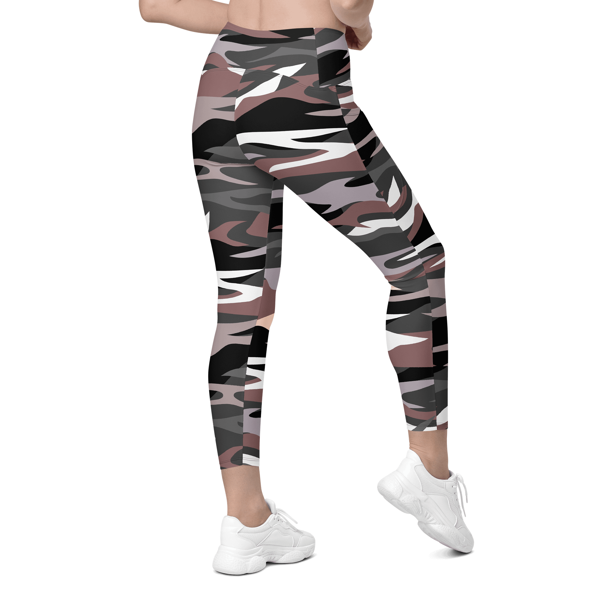 She’s The Veteran Camo Leggings with Pockets product image (8)