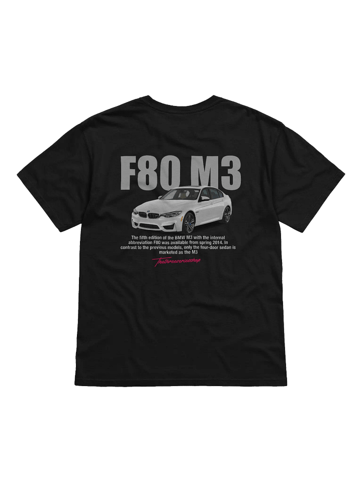 F80 M3 Heavyweight Tee product image (1)