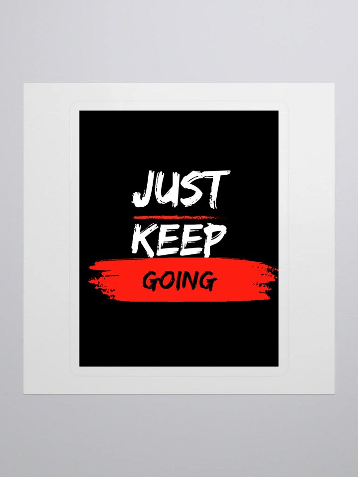 Motivational Brush-Stroke Quote Stickers product image (1)
