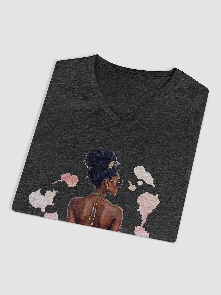 Floral Muse V-Neck T-Shirt product image (13)
