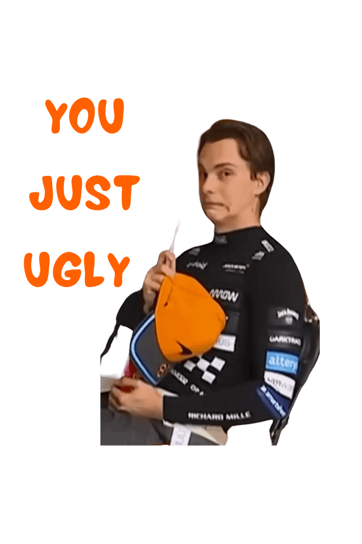 OSCAR PIASTRI funny free digital sticker for WhatsApp and Instagram product image (1)