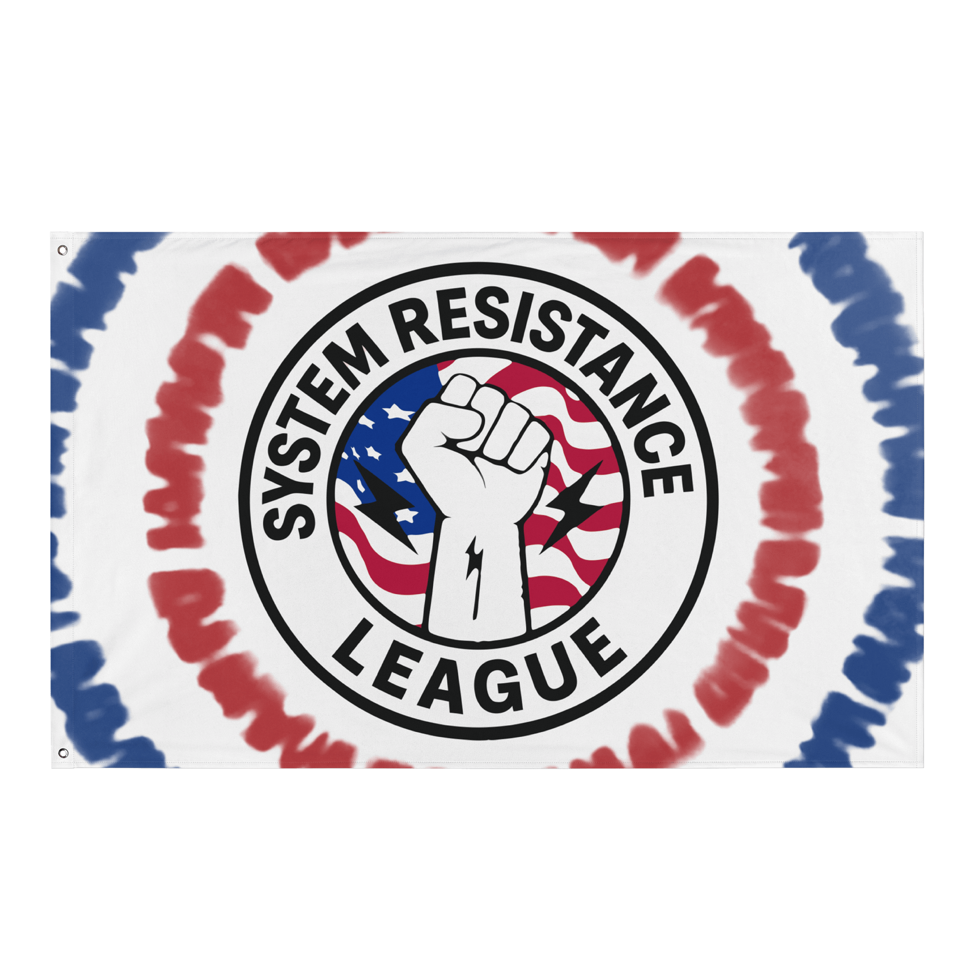 System Resistance League Emblem Flag product image (1)