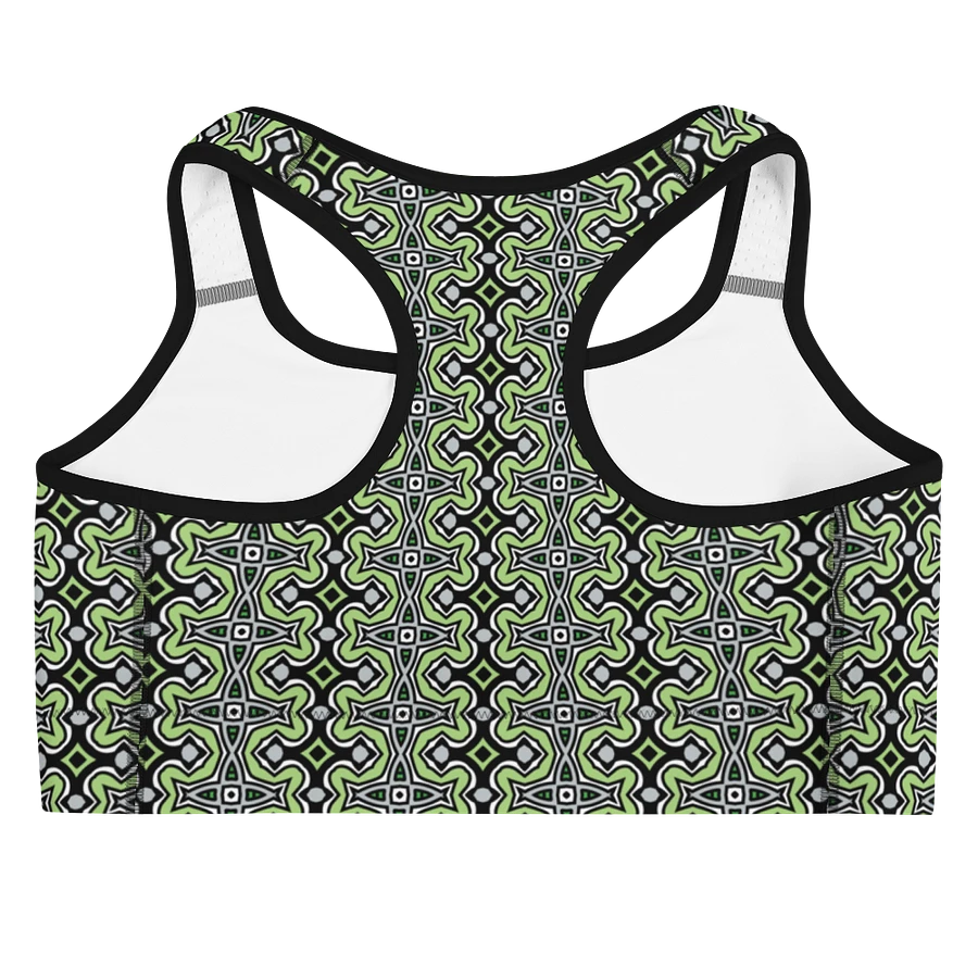 Aromantic Abstract (3) - Sports Bra product image (4)