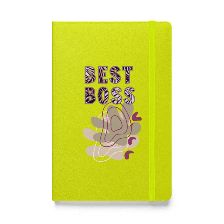 best boss Hardcover Journal for colleague staff friend mom dad friend product image (1)