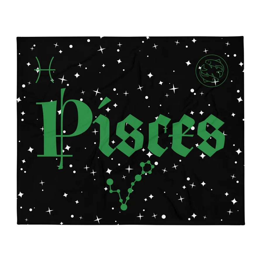 Pisces Constellation Throw Blanket product image (2)