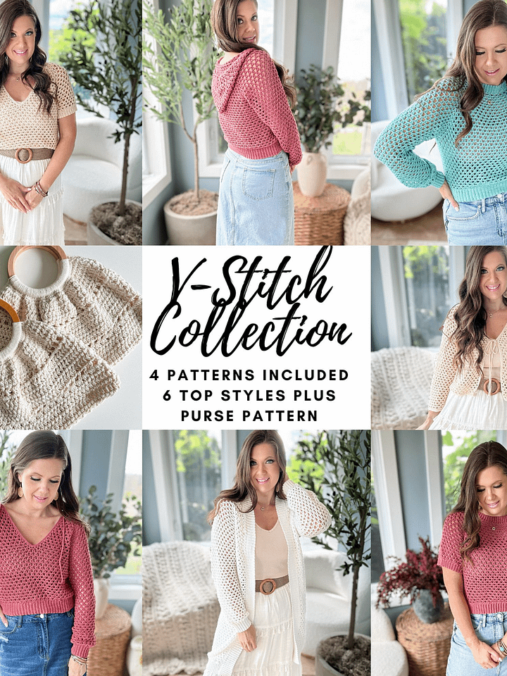 V-Stitch Collection Crochet Pattern EBook product image (1)