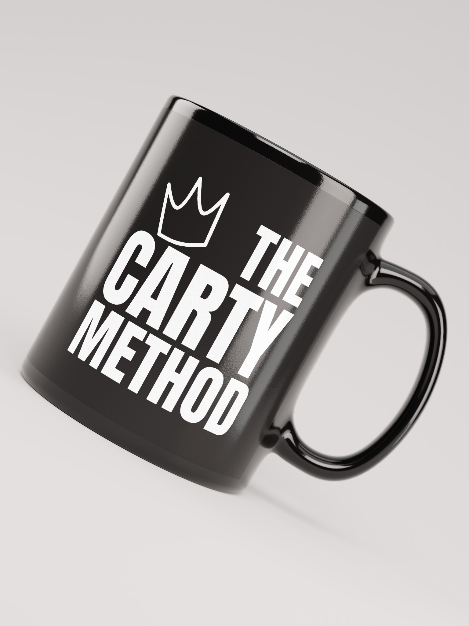 The Carty Method - Big Black Mug product image (7)