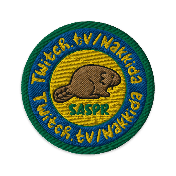 Embroidered SASPR Patch product image (1)