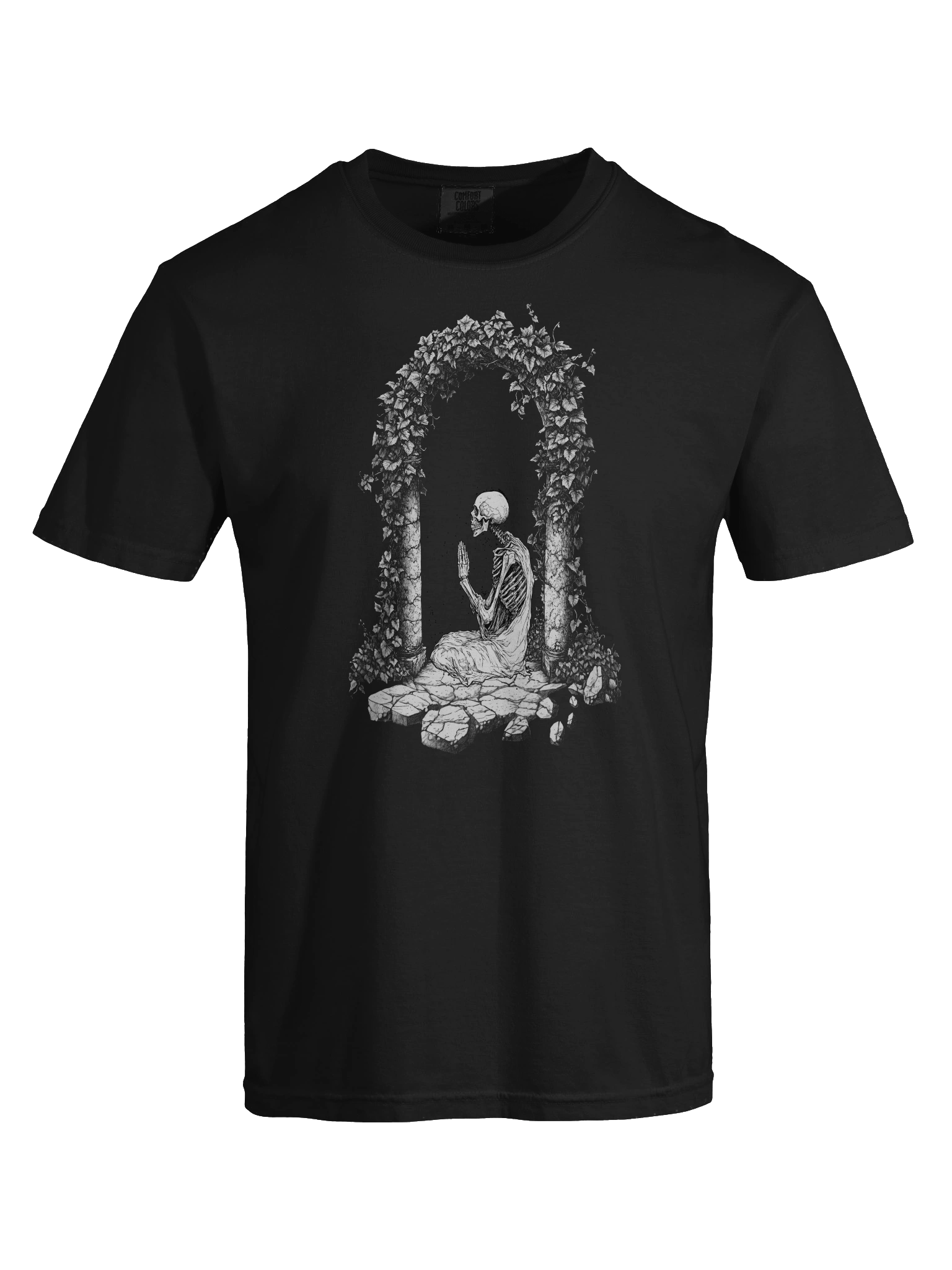 Meditation on Death Skeleton Buddhism T-Shirt product image (7)