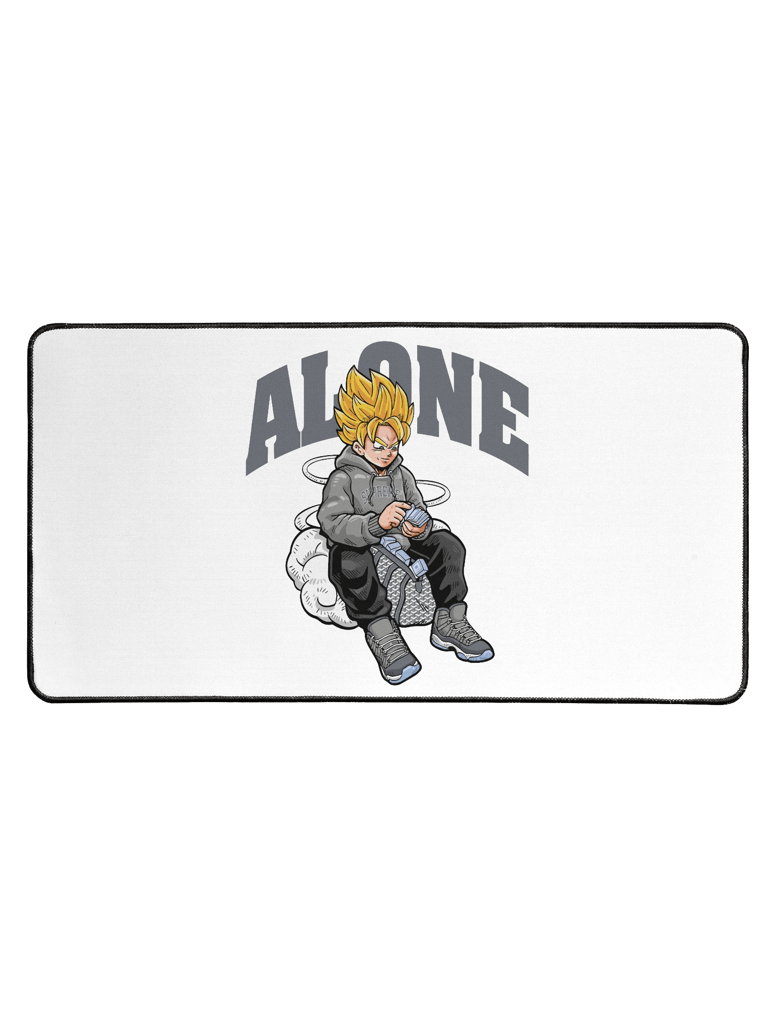 Alone in the Clouds Desk Mat product image (1)