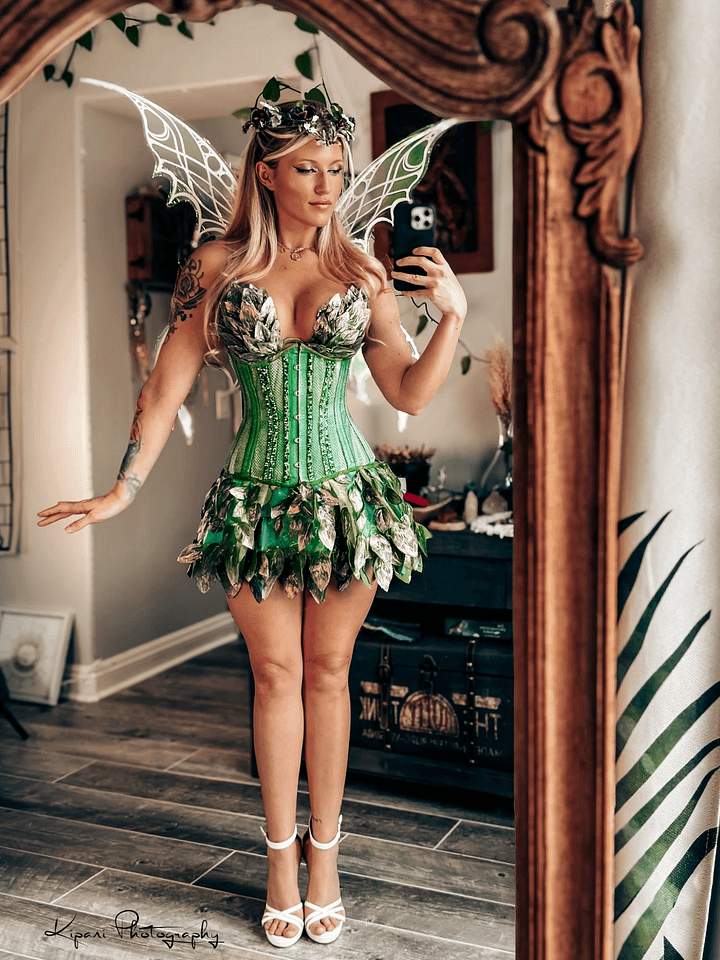 Green Fairy Costume - 3 piece - Ready to Ship product image (1)