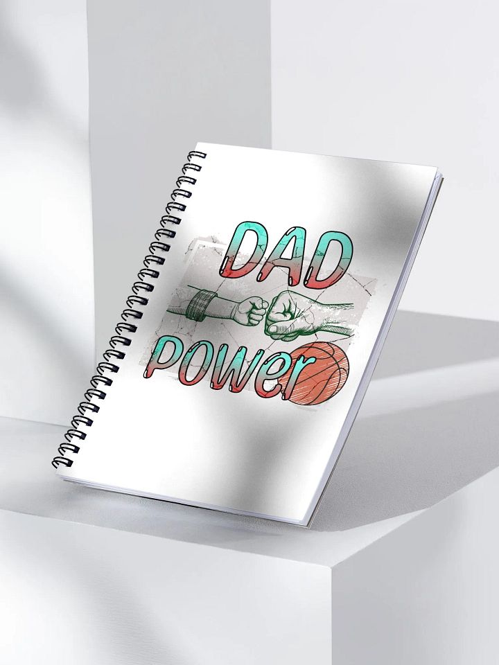 Dad Power Basketball Notebook product image (2)