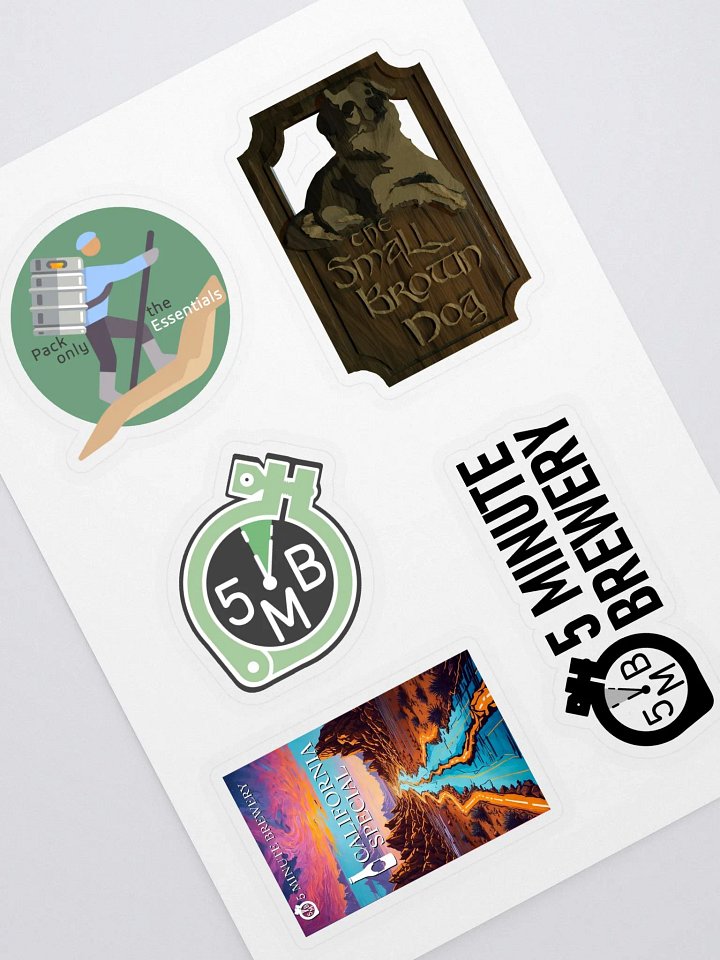 5MB Variety Sticker Sheet product image (1)