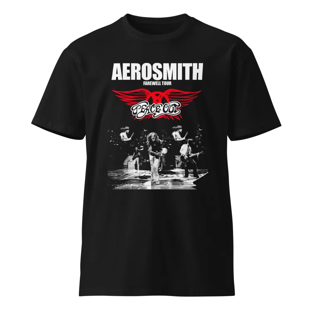 Aerosmith 2023 – 2024 Peace Out Farewell Tour T-Shirt product image (2)