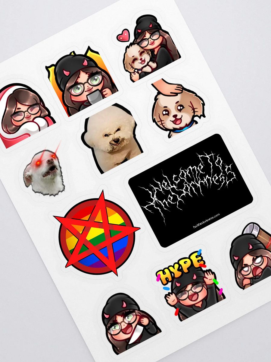 Dorkness Emotes Sticker Pack product image (1)