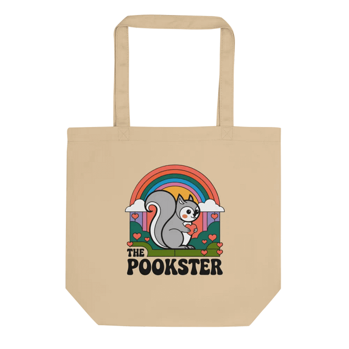 Rainbow Heart Squirrel Eco Tote product image (1)