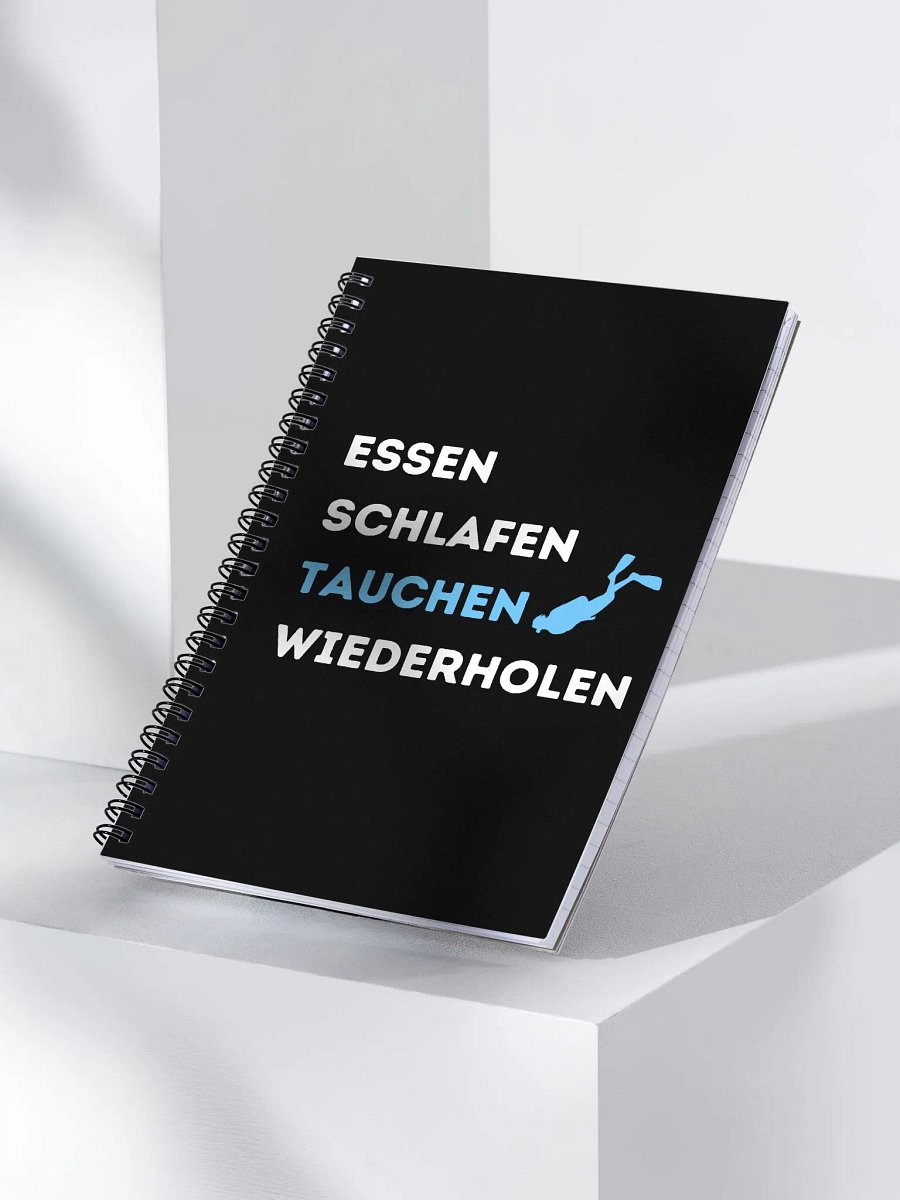 Essen Schlafen Tauchen Notebook product image (4)