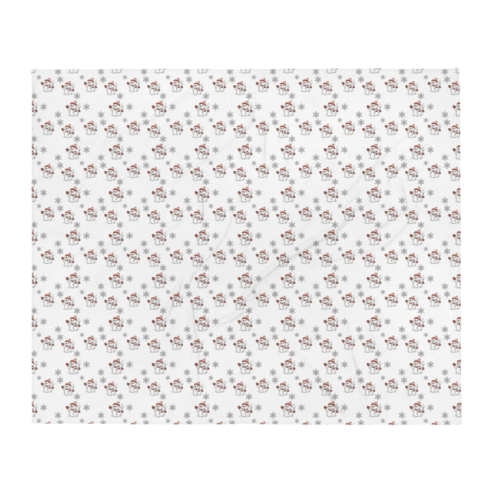 Snowmen And Snowflakes Blanket product image (1)