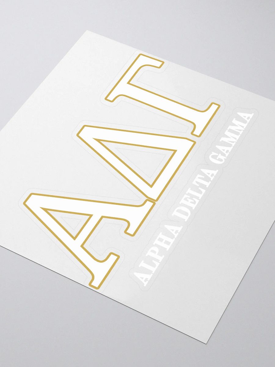 ADG Greek Letters Gold - Sticker product image (3)