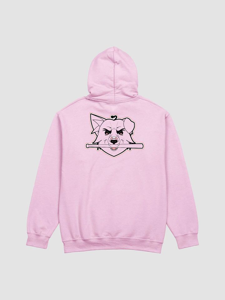 Angy Corgi Hoodie (transparent, back only) product image (2)