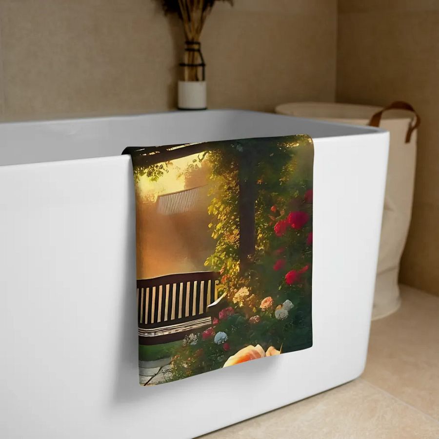 Sunrise Garden Serenity Towel product image (2)
