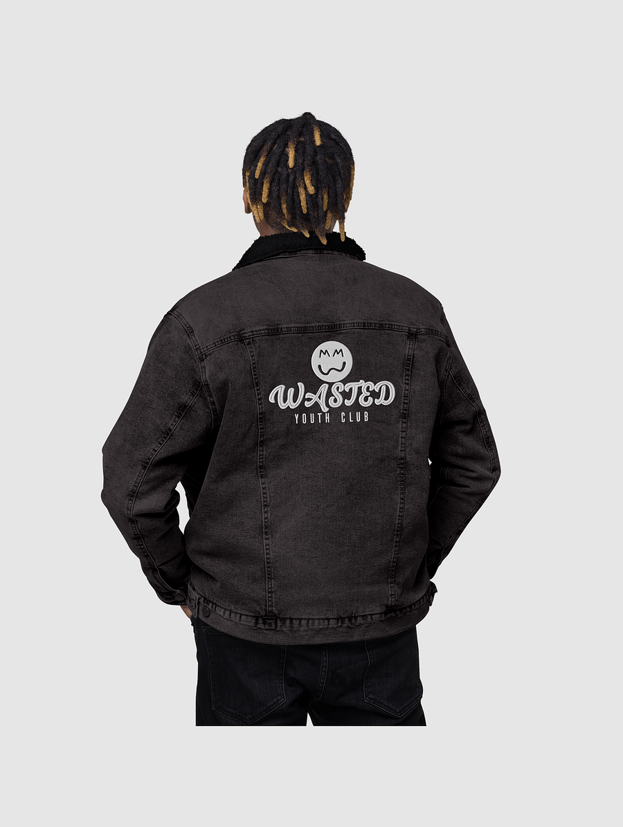 Vintage Logo Sherpa Lined Denim Jacket product image (2)
