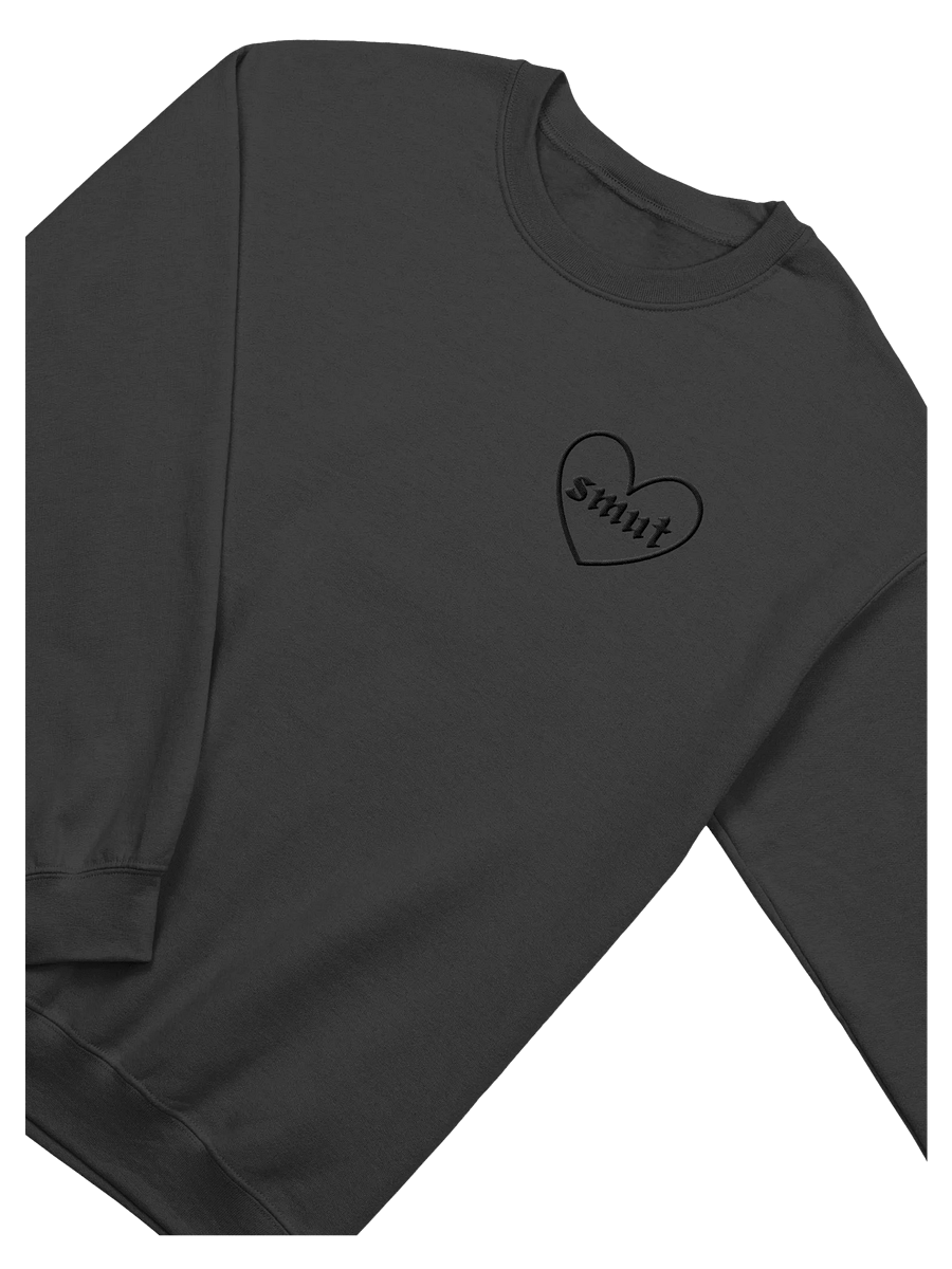 SMUT-HEART - Crewneck (BLK) Unisex product image (1)