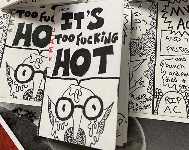 It's Too F*cking Hot Mini-Zine (1st Print Run) product image (3)