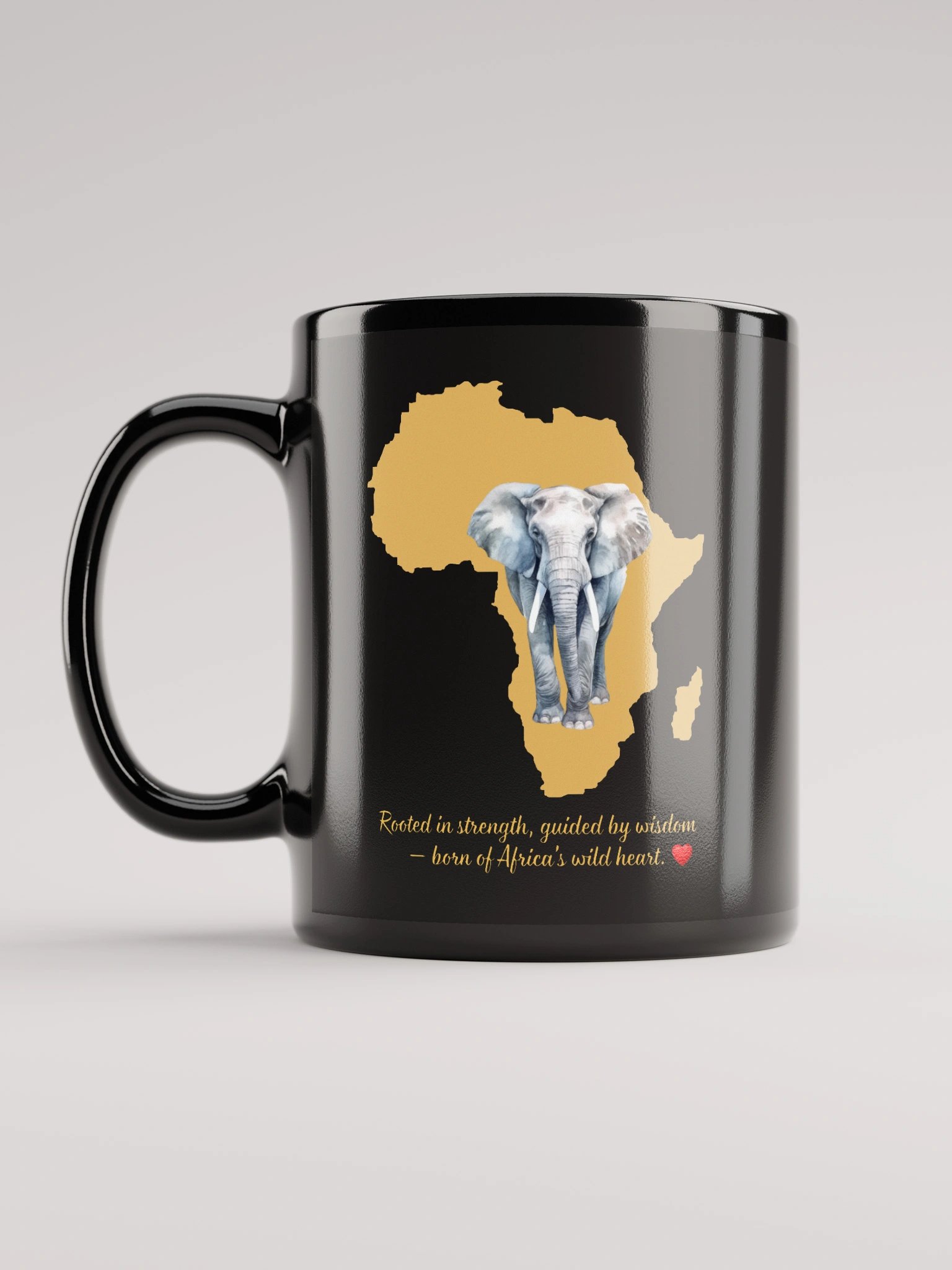 African Elephant- Strength Mug product image (5)
