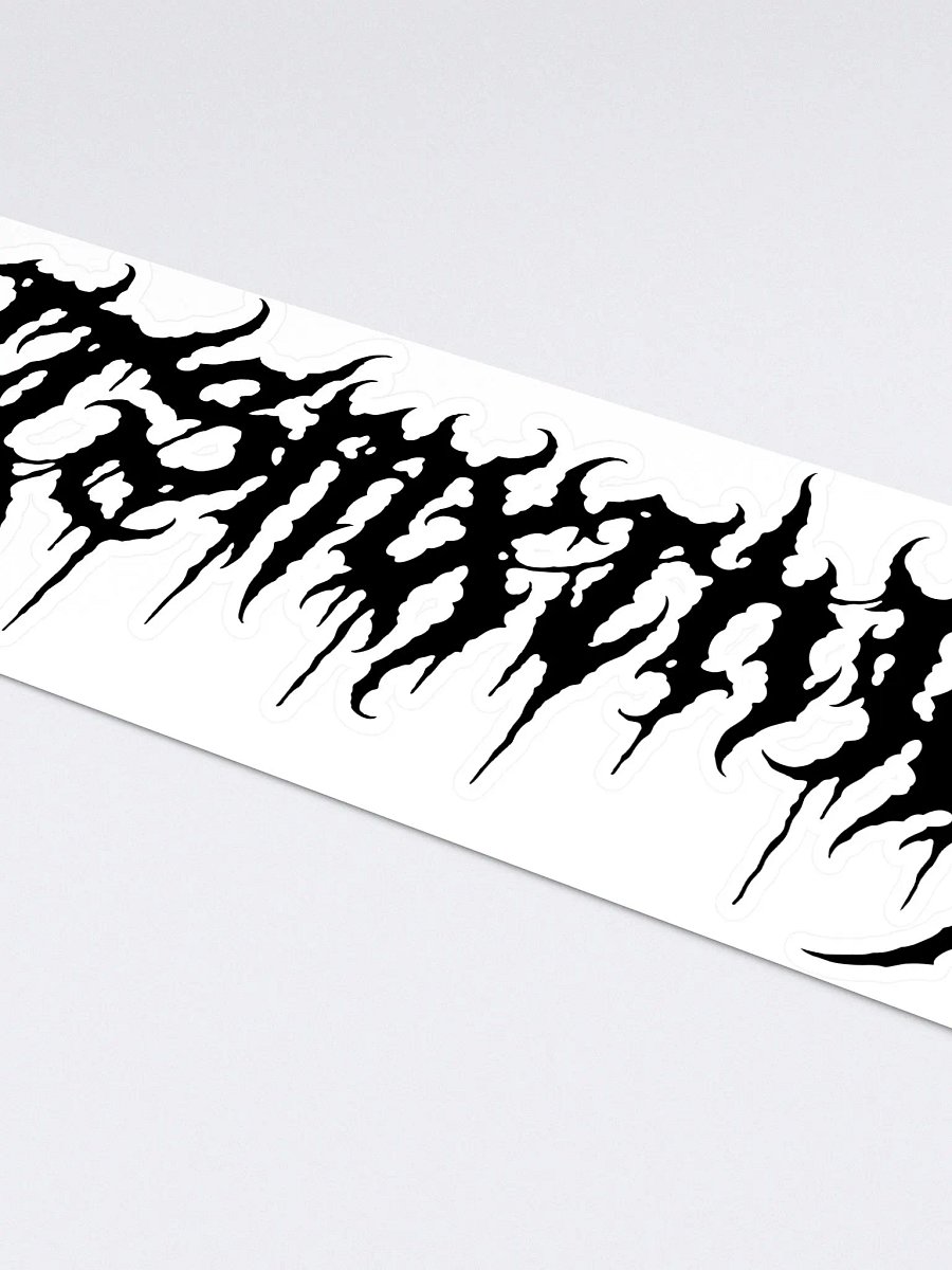 Brutal Logo Kiss Cut Sticker product image (2)