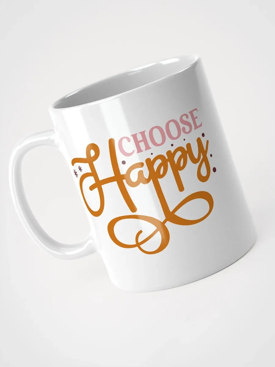 Choose Happy Ceramic Mug product image (3)