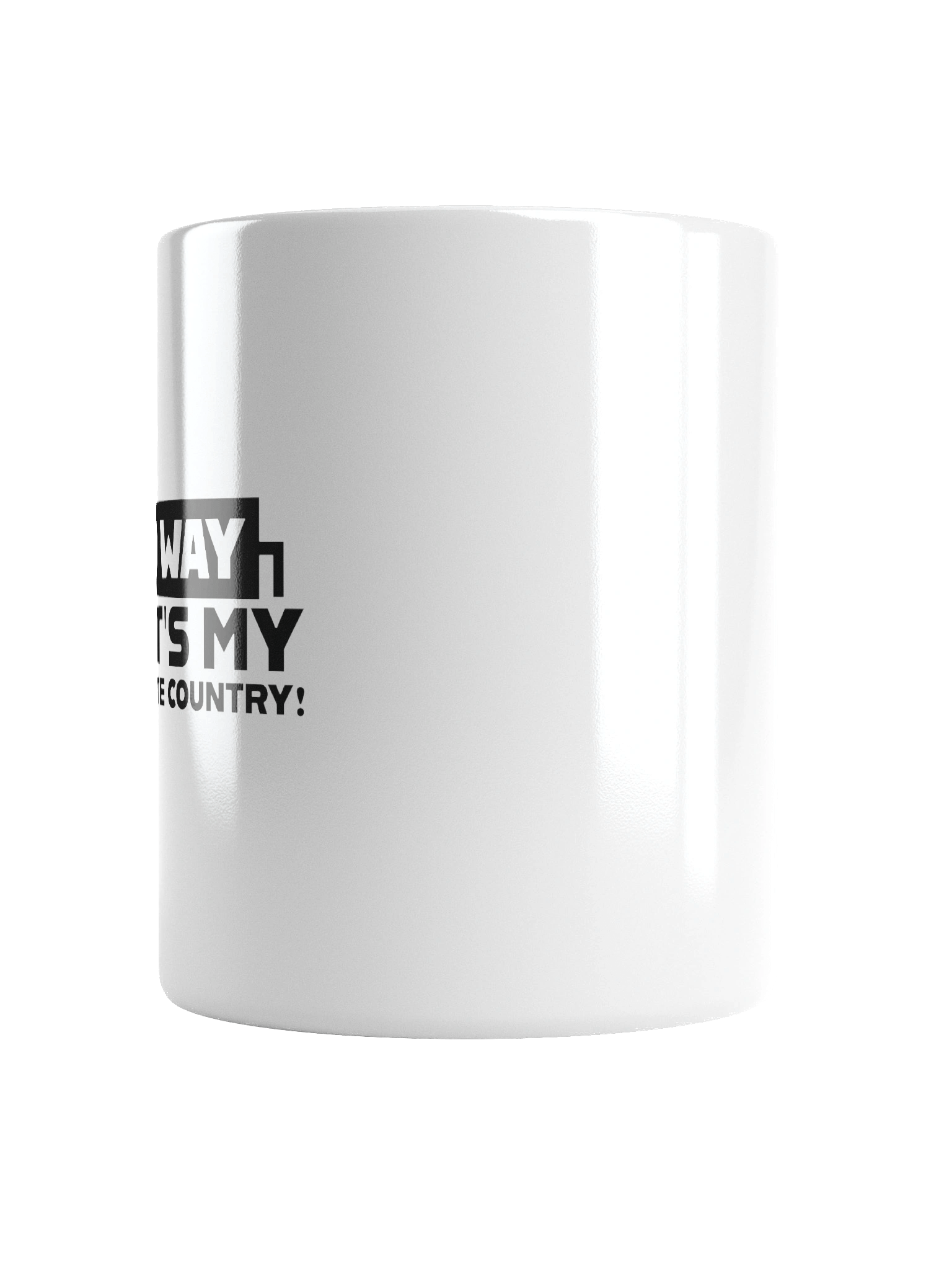 Favourite Country Mug White product image (18)