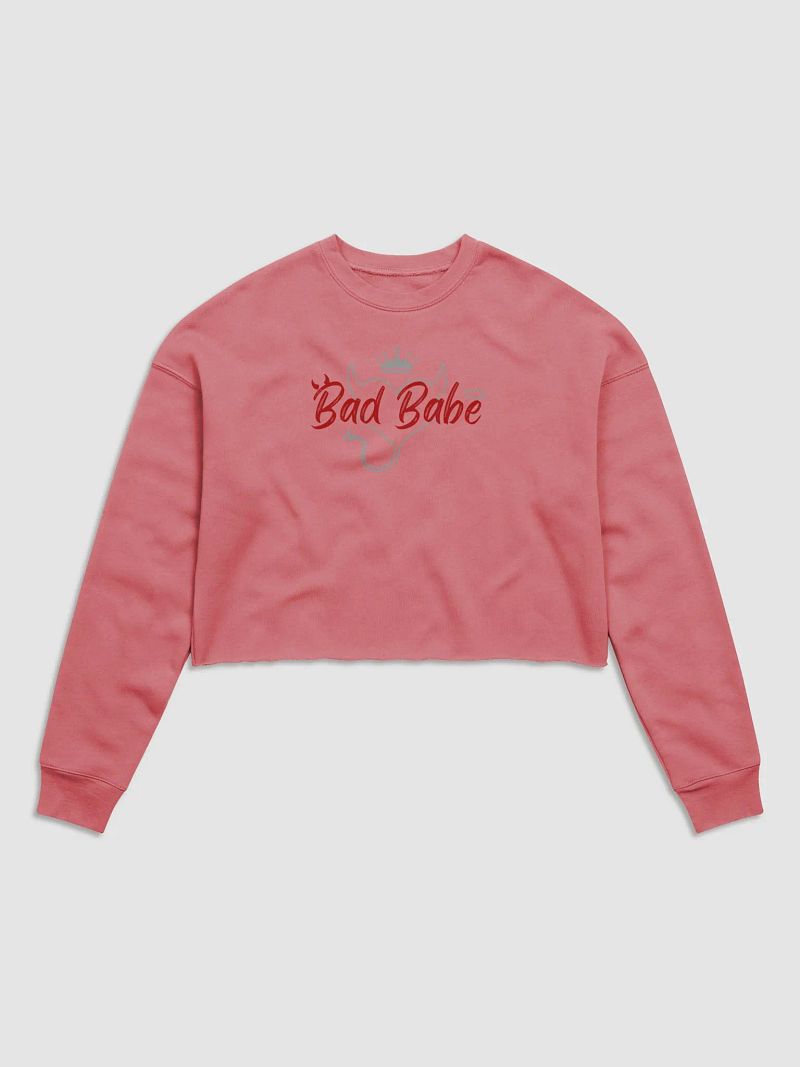 Bad Babe Cropped Sweatshirt