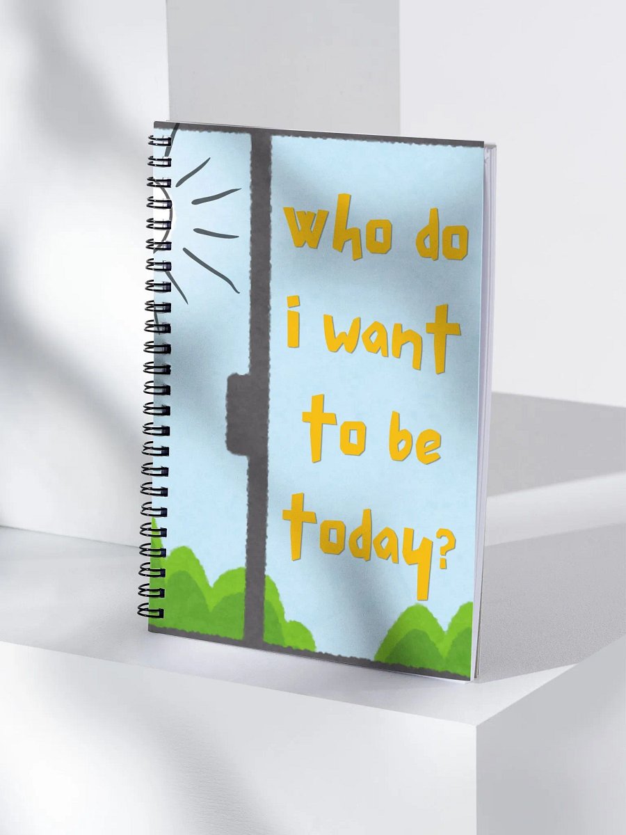 Who Do I Want To Be Spiral Notebook product image (4)