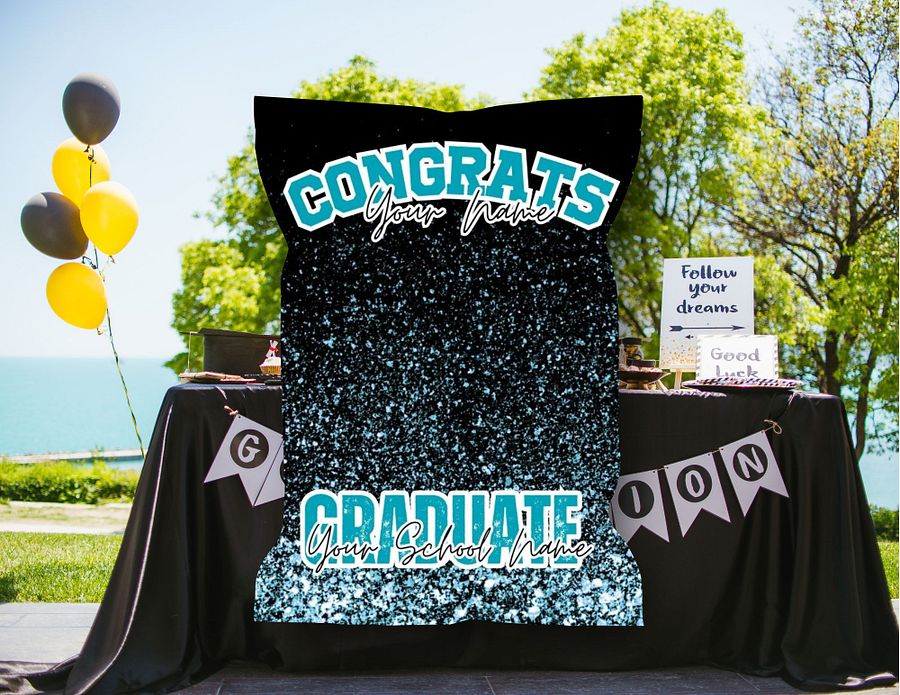 Editable Graduation Chip Bag Bundle – 14 Canva Templates Class of 2025 product image (5)