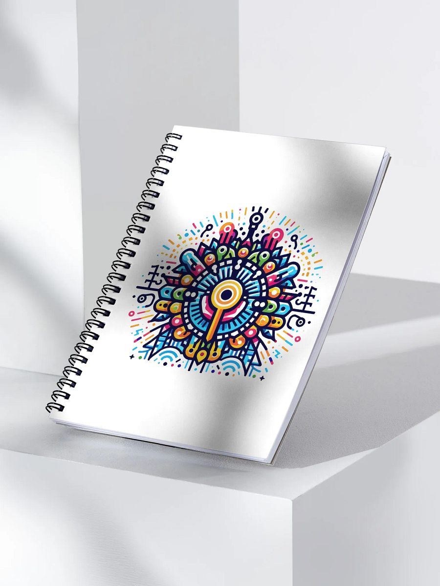 Kaleidoscope Dreams Spiral Notebook product image (3)