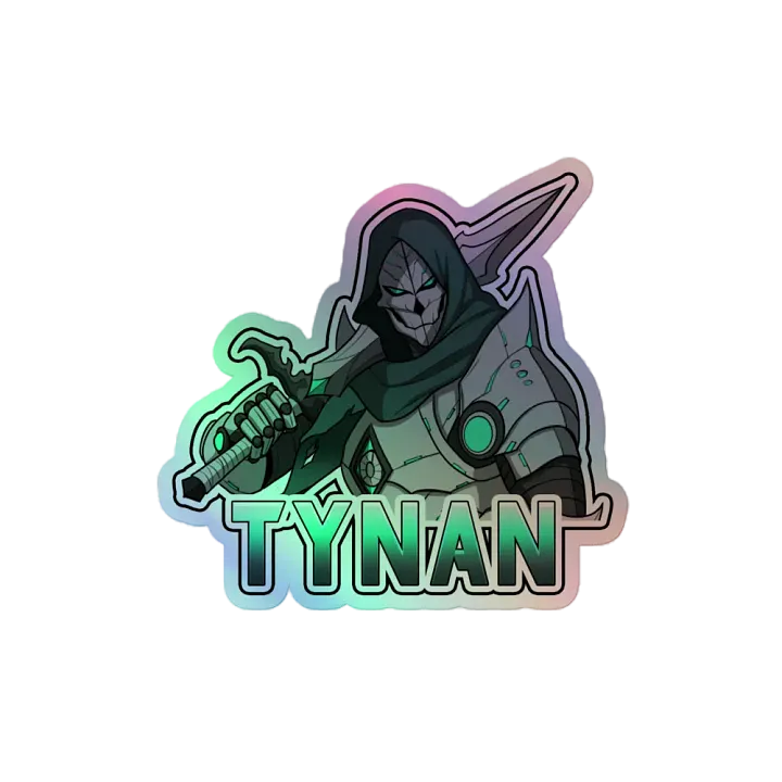 Tynan - Holo sticker product image (2)