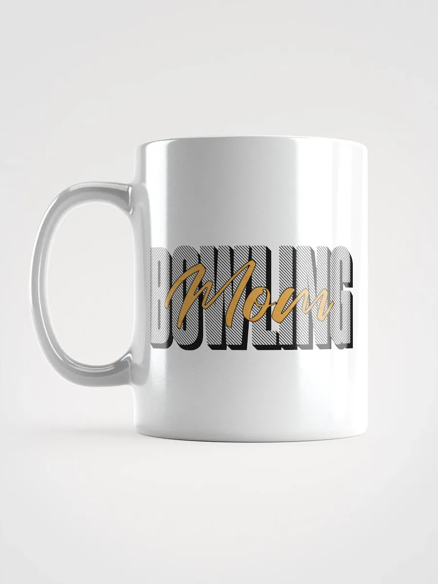 Mom Bowling Golden Mug product image (1)